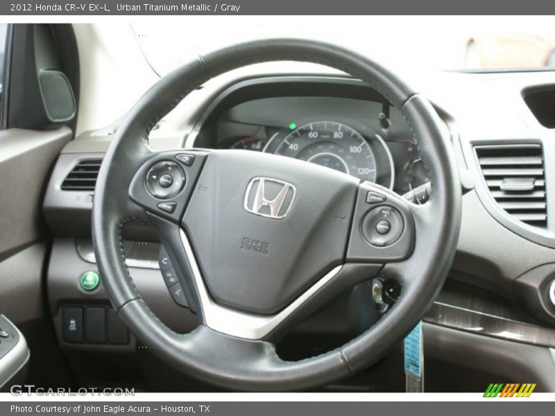 Urban Titanium Metallic / Gray 2012 Honda CR-V EX-L