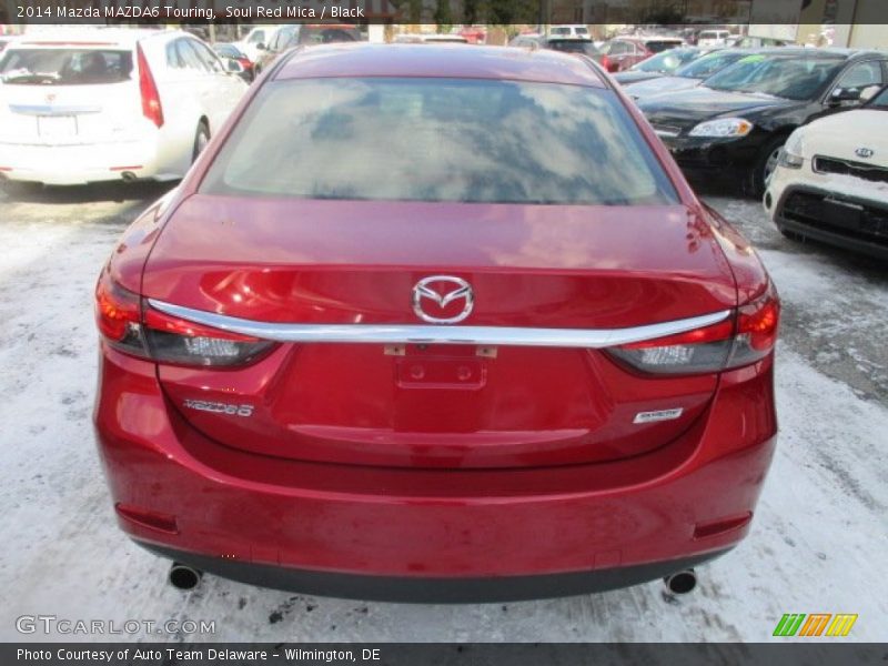 Soul Red Mica / Black 2014 Mazda MAZDA6 Touring