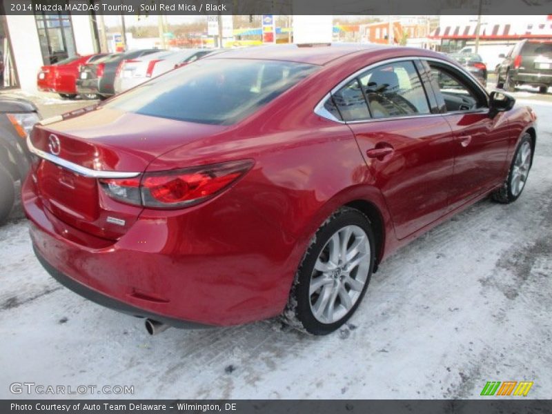 Soul Red Mica / Black 2014 Mazda MAZDA6 Touring