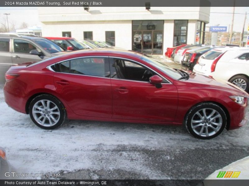 Soul Red Mica / Black 2014 Mazda MAZDA6 Touring