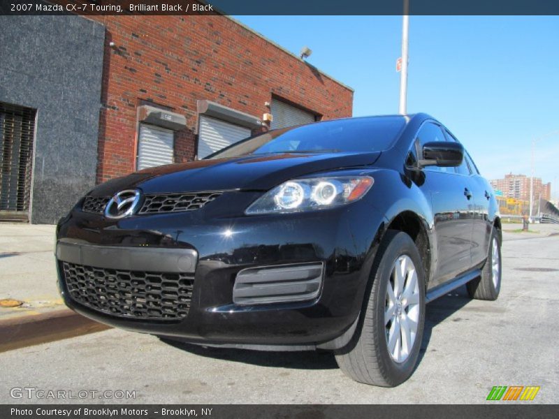 Brilliant Black / Black 2007 Mazda CX-7 Touring