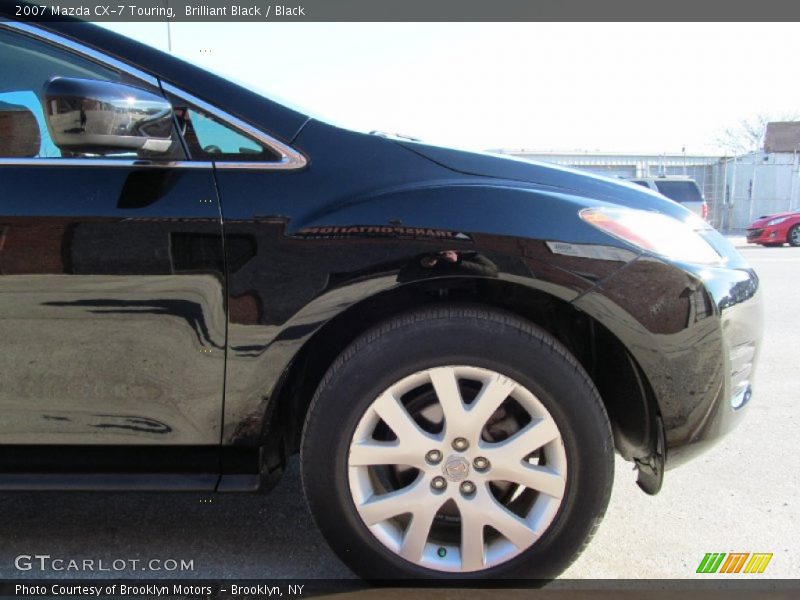 Brilliant Black / Black 2007 Mazda CX-7 Touring