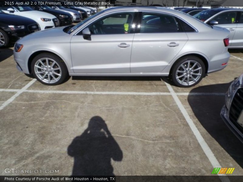  2015 A3 2.0 TDI Premium Lotus Gray Metallic