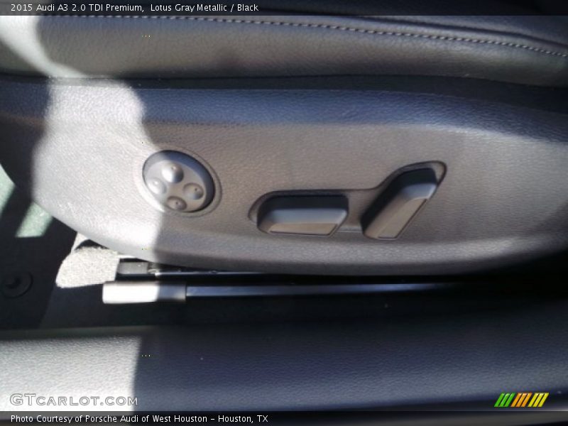 Lotus Gray Metallic / Black 2015 Audi A3 2.0 TDI Premium
