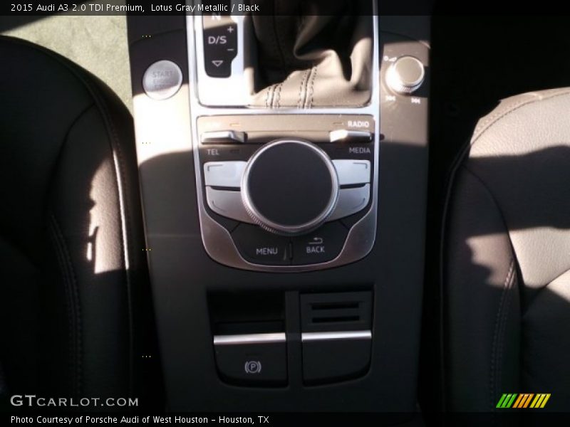 Lotus Gray Metallic / Black 2015 Audi A3 2.0 TDI Premium