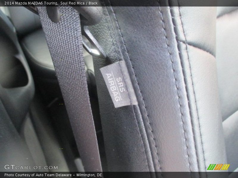 Soul Red Mica / Black 2014 Mazda MAZDA6 Touring