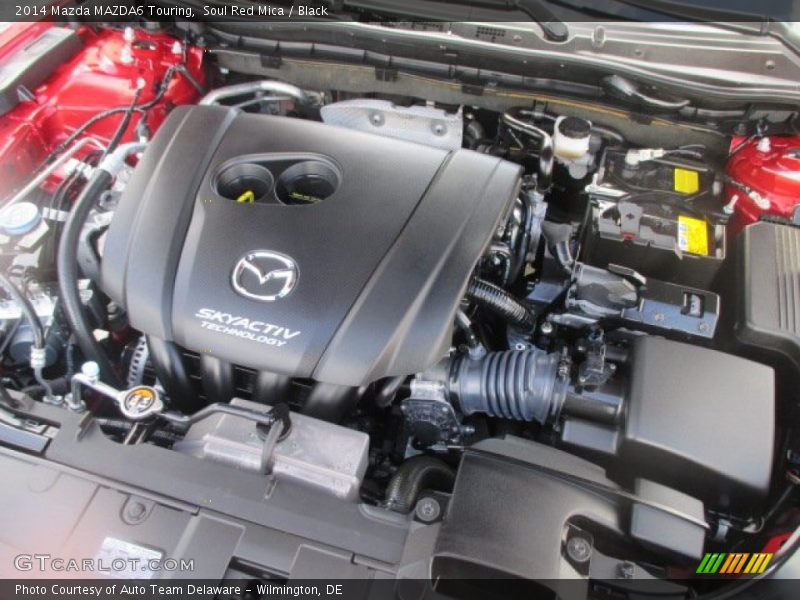 Soul Red Mica / Black 2014 Mazda MAZDA6 Touring
