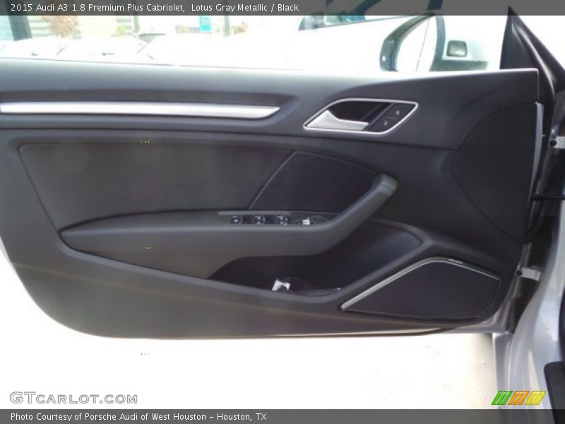 Lotus Gray Metallic / Black 2015 Audi A3 1.8 Premium Plus Cabriolet