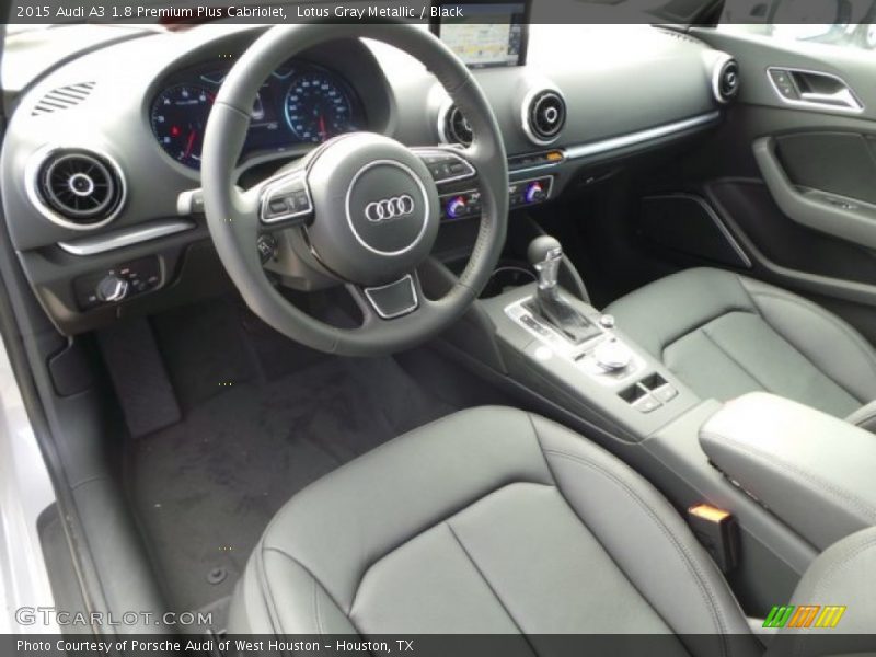 Lotus Gray Metallic / Black 2015 Audi A3 1.8 Premium Plus Cabriolet