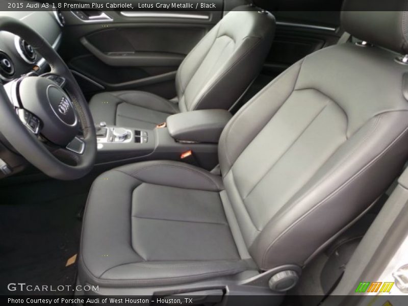 Lotus Gray Metallic / Black 2015 Audi A3 1.8 Premium Plus Cabriolet