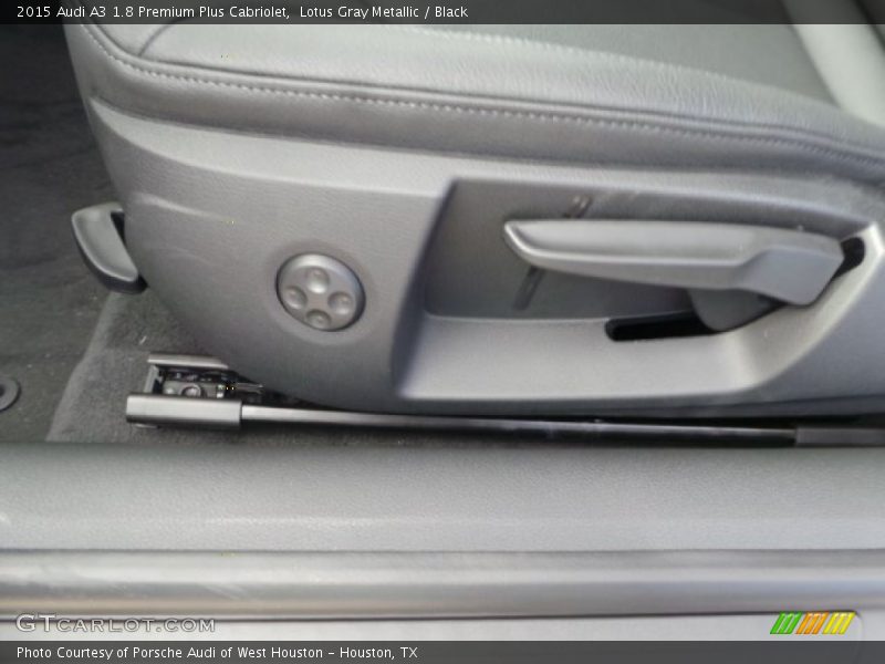 Lotus Gray Metallic / Black 2015 Audi A3 1.8 Premium Plus Cabriolet