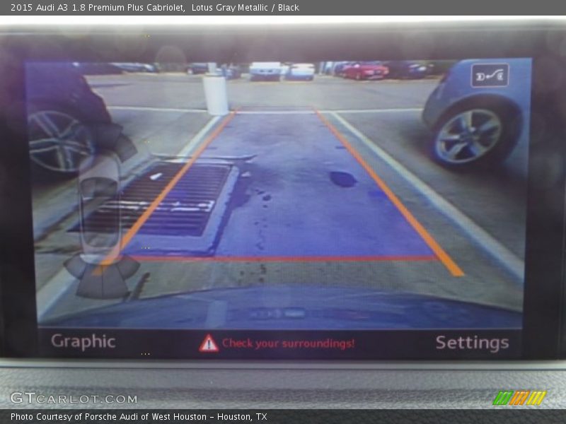 Lotus Gray Metallic / Black 2015 Audi A3 1.8 Premium Plus Cabriolet