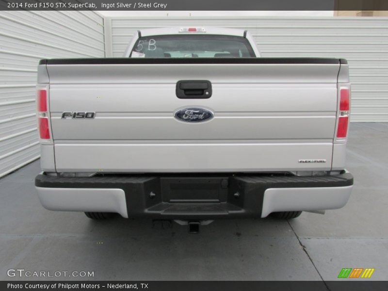 Ingot Silver / Steel Grey 2014 Ford F150 STX SuperCab