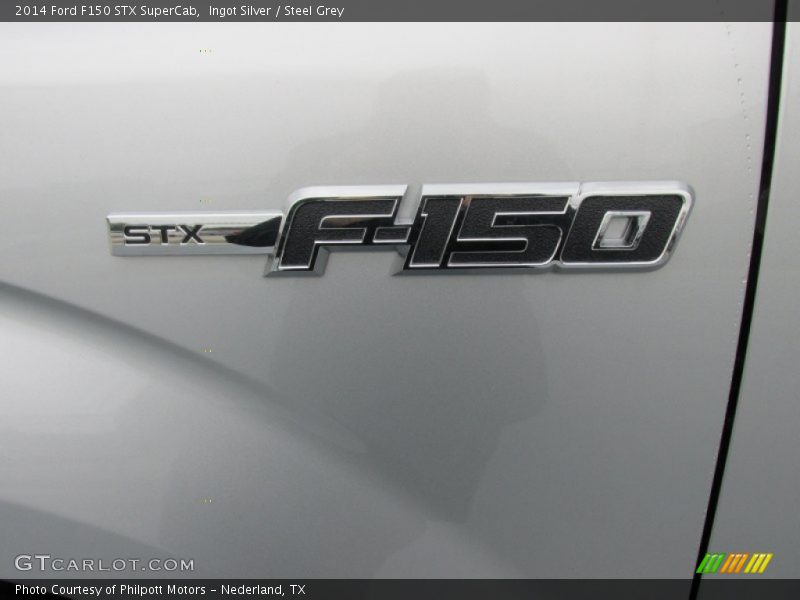 Ingot Silver / Steel Grey 2014 Ford F150 STX SuperCab