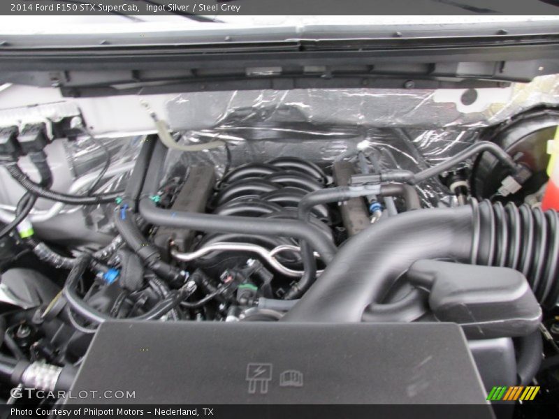 Ingot Silver / Steel Grey 2014 Ford F150 STX SuperCab
