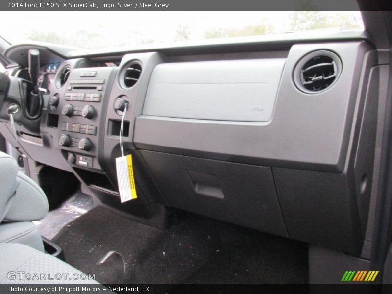 Ingot Silver / Steel Grey 2014 Ford F150 STX SuperCab