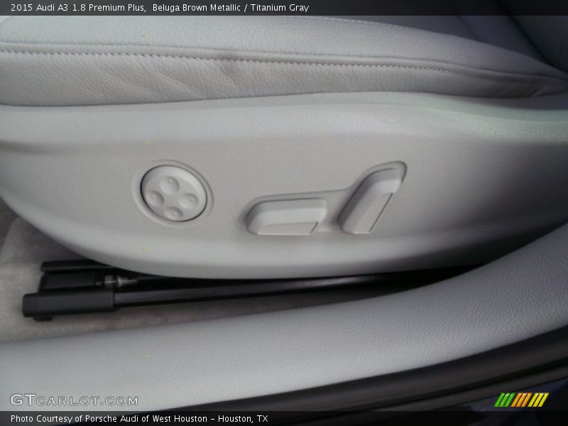 Beluga Brown Metallic / Titanium Gray 2015 Audi A3 1.8 Premium Plus