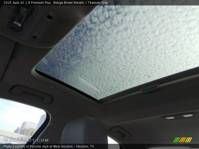 Beluga Brown Metallic / Titanium Gray 2015 Audi A3 1.8 Premium Plus