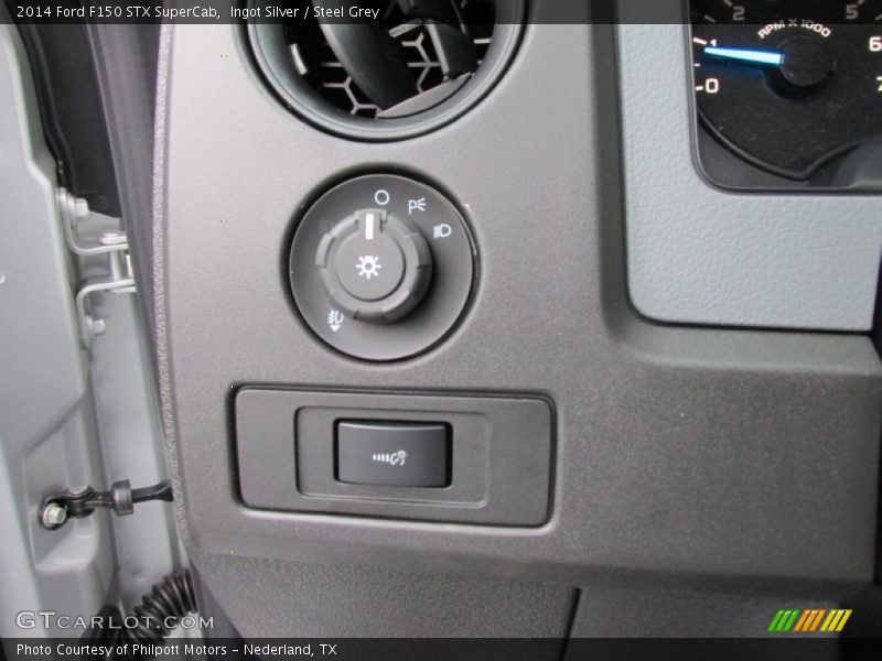 Ingot Silver / Steel Grey 2014 Ford F150 STX SuperCab