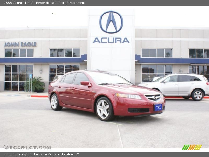 Redondo Red Pearl / Parchment 2006 Acura TL 3.2