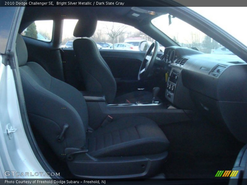 Bright Silver Metallic / Dark Slate Gray 2010 Dodge Challenger SE
