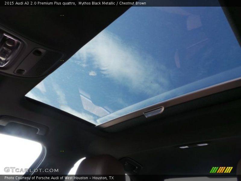 Mythos Black Metallic / Chestnut Brown 2015 Audi A3 2.0 Premium Plus quattro