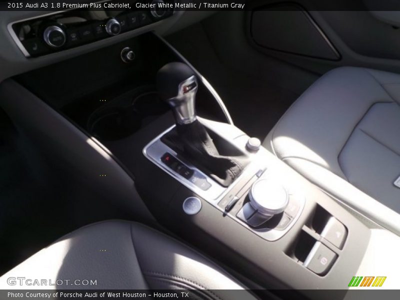 Glacier White Metallic / Titanium Gray 2015 Audi A3 1.8 Premium Plus Cabriolet
