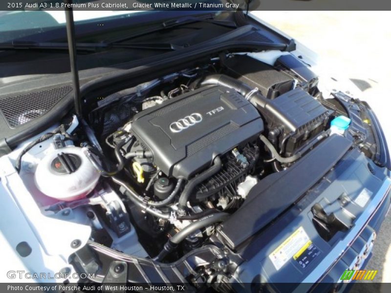  2015 A3 1.8 Premium Plus Cabriolet Engine - 1.8 Liter Turbocharged/TFSI DOHC 16-Valve VVT 4 Cylinder