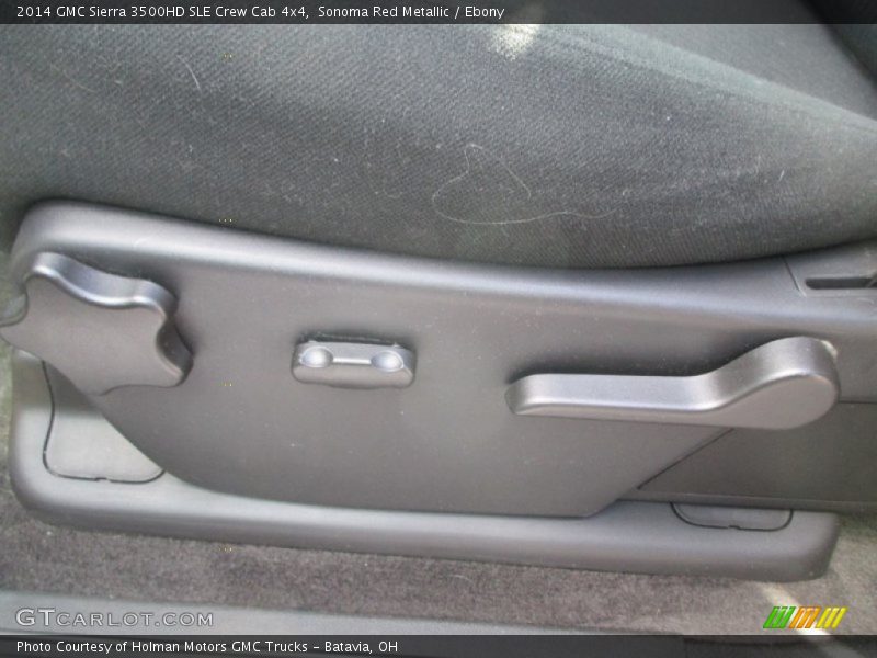 Sonoma Red Metallic / Ebony 2014 GMC Sierra 3500HD SLE Crew Cab 4x4