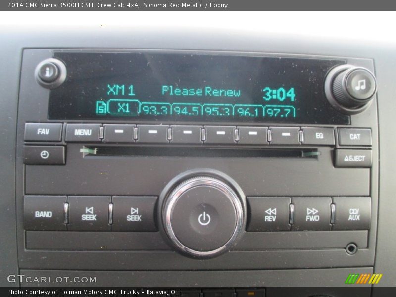 Audio System of 2014 Sierra 3500HD SLE Crew Cab 4x4