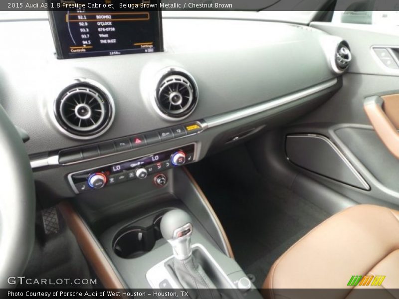 Beluga Brown Metallic / Chestnut Brown 2015 Audi A3 1.8 Prestige Cabriolet