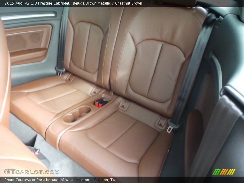 Rear Seat of 2015 A3 1.8 Prestige Cabriolet