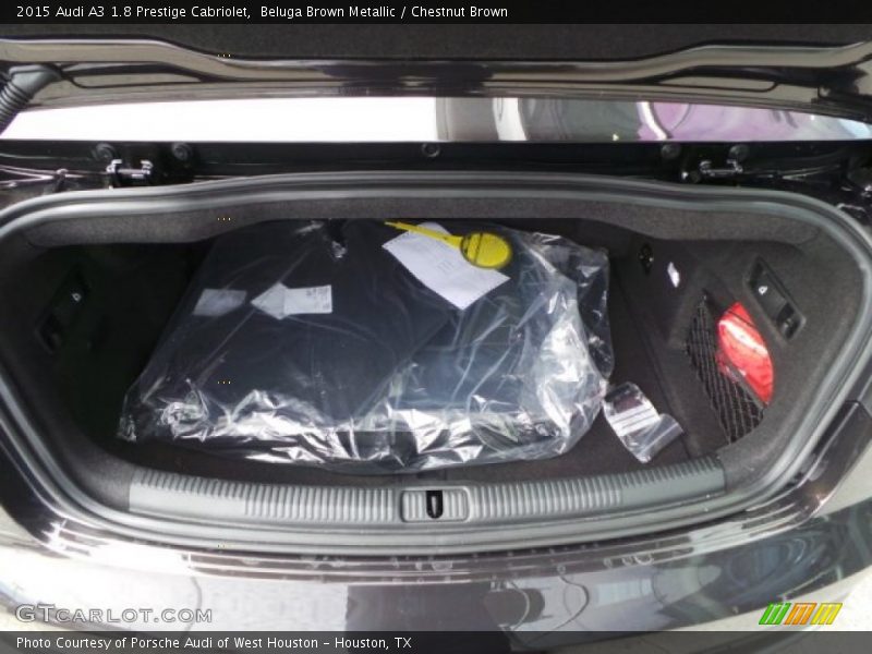 Beluga Brown Metallic / Chestnut Brown 2015 Audi A3 1.8 Prestige Cabriolet