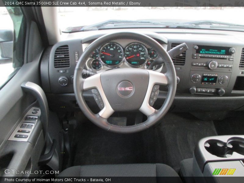 Dashboard of 2014 Sierra 3500HD SLE Crew Cab 4x4