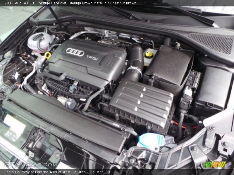  2015 A3 1.8 Prestige Cabriolet Engine - 1.8 Liter Turbocharged/TFSI DOHC 16-Valve VVT 4 Cylinder