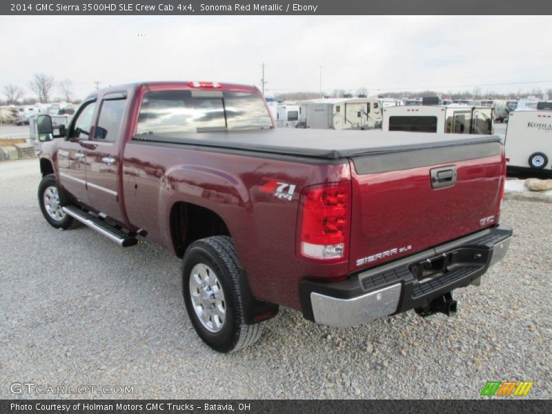  2014 Sierra 3500HD SLE Crew Cab 4x4 Sonoma Red Metallic