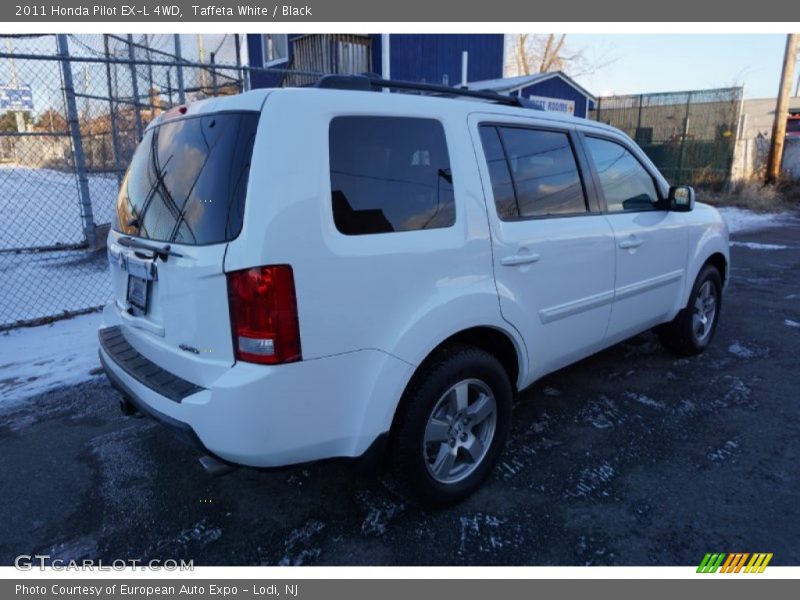 Taffeta White / Black 2011 Honda Pilot EX-L 4WD