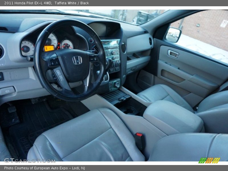 Taffeta White / Black 2011 Honda Pilot EX-L 4WD