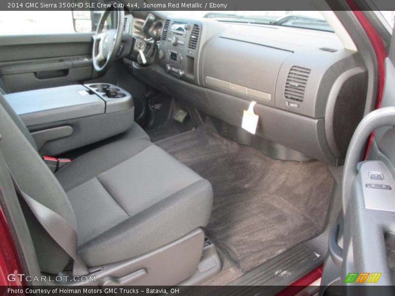Sonoma Red Metallic / Ebony 2014 GMC Sierra 3500HD SLE Crew Cab 4x4
