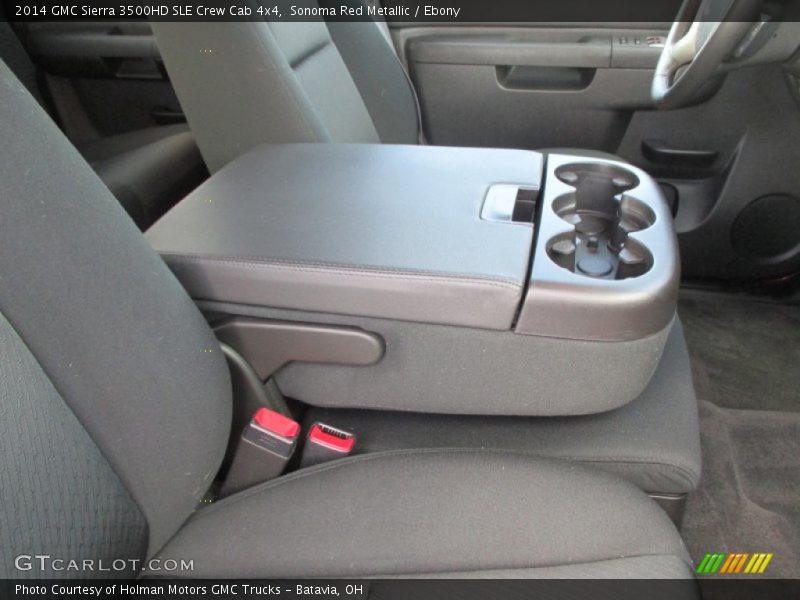Sonoma Red Metallic / Ebony 2014 GMC Sierra 3500HD SLE Crew Cab 4x4