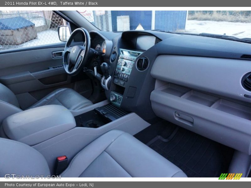 Taffeta White / Black 2011 Honda Pilot EX-L 4WD