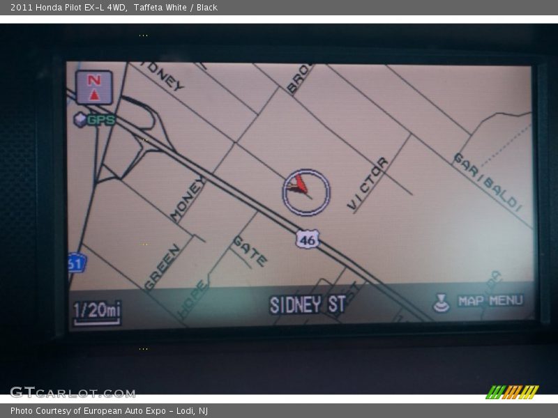 Taffeta White / Black 2011 Honda Pilot EX-L 4WD