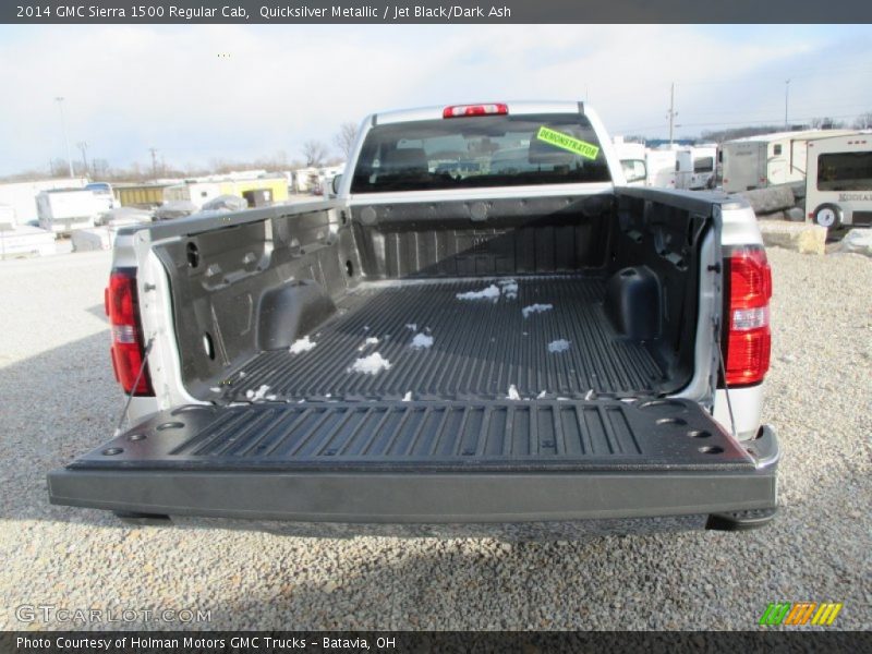 Quicksilver Metallic / Jet Black/Dark Ash 2014 GMC Sierra 1500 Regular Cab