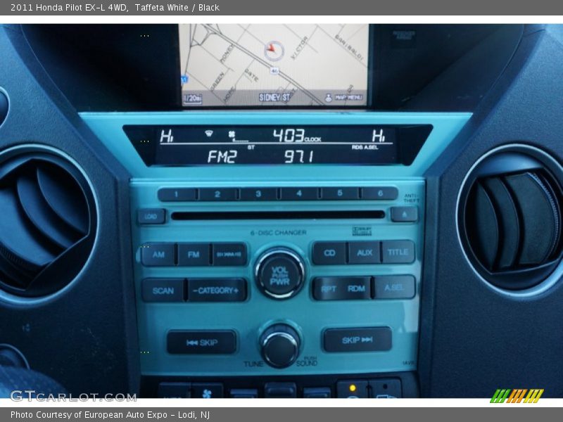 Taffeta White / Black 2011 Honda Pilot EX-L 4WD