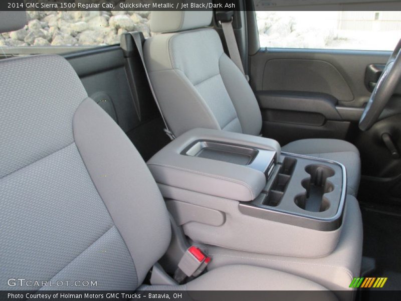 Quicksilver Metallic / Jet Black/Dark Ash 2014 GMC Sierra 1500 Regular Cab