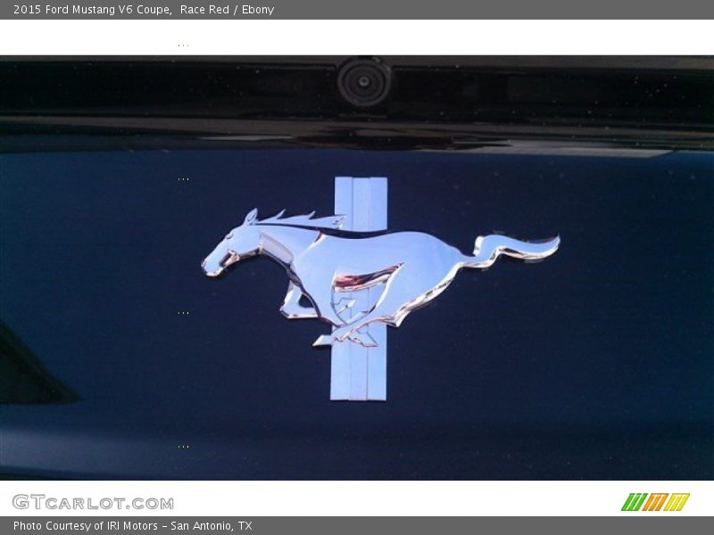 Race Red / Ebony 2015 Ford Mustang V6 Coupe