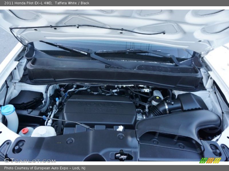 Taffeta White / Black 2011 Honda Pilot EX-L 4WD