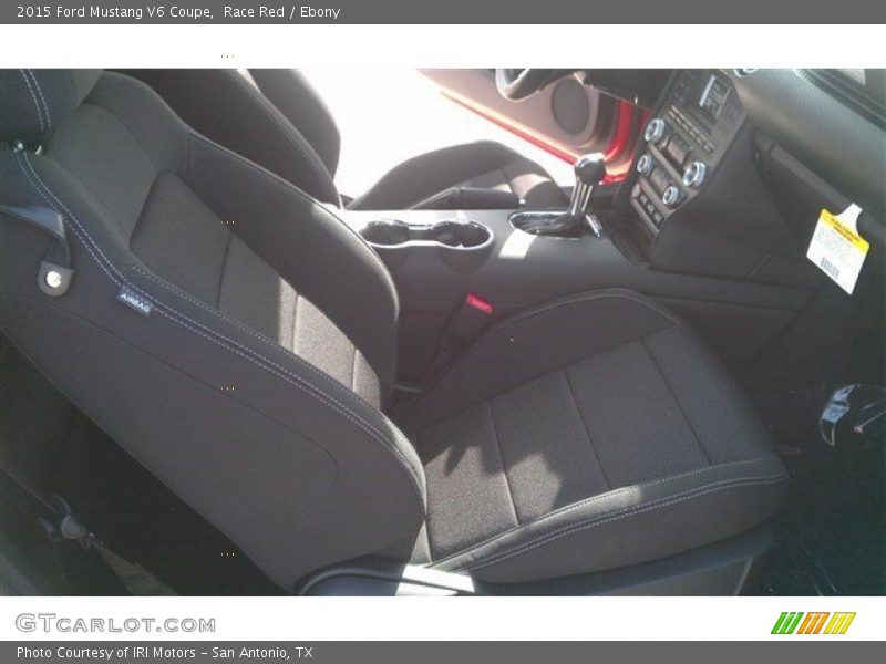 Race Red / Ebony 2015 Ford Mustang V6 Coupe