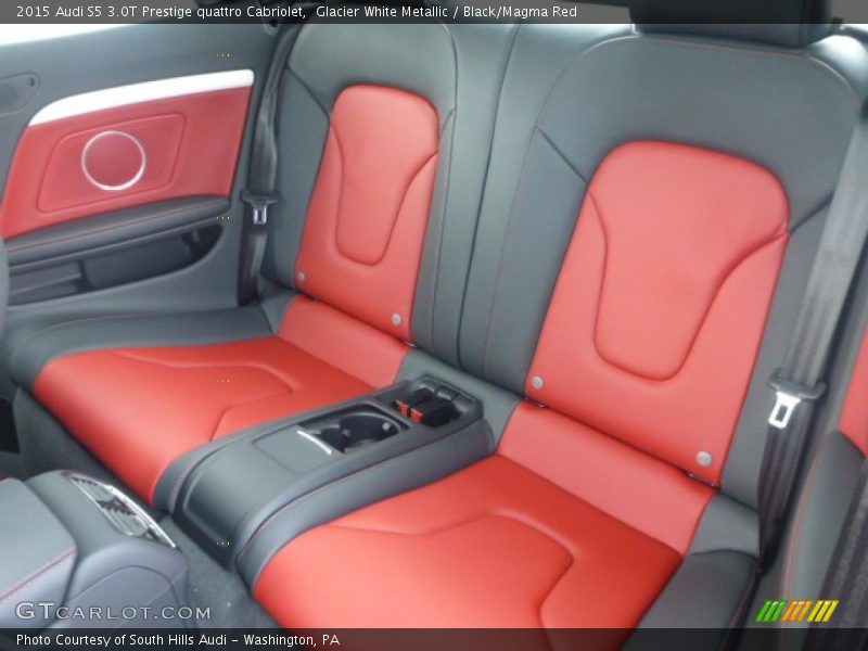Rear Seat of 2015 S5 3.0T Prestige quattro Cabriolet