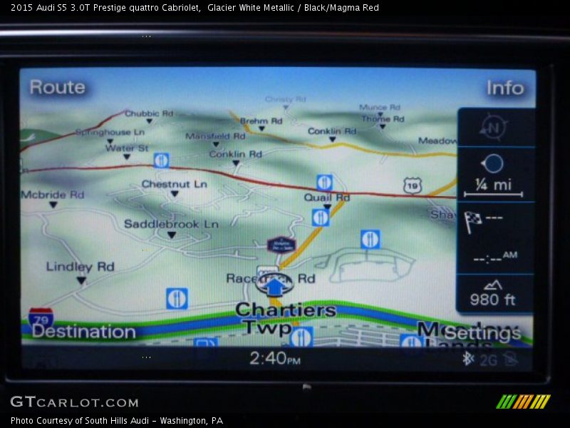 Navigation of 2015 S5 3.0T Prestige quattro Cabriolet